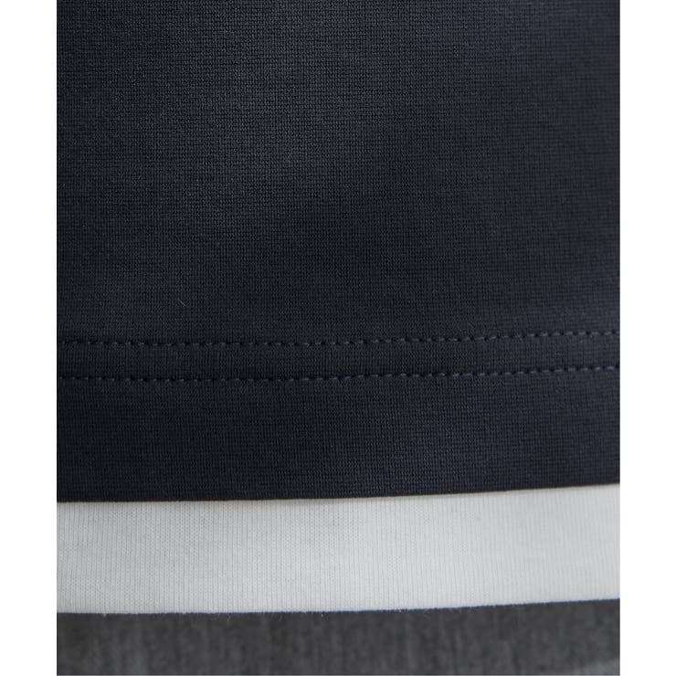 【接触冷感／抗菌防臭】GOKU楽セイケツ7分袖キーネックTシャツ | ikka  | 詳細画像24 