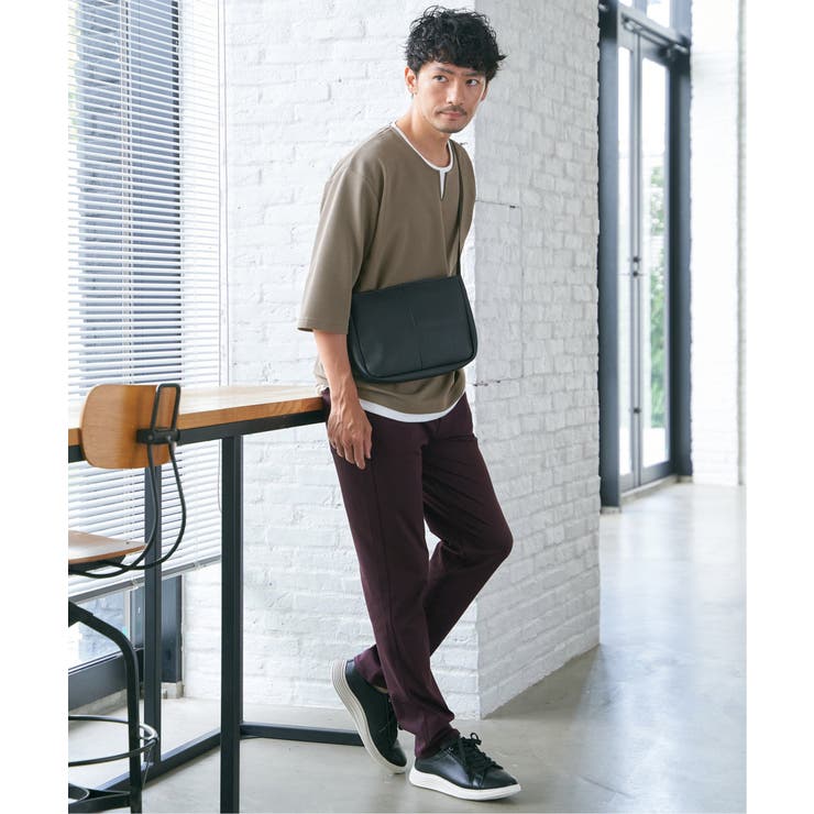 【親子コーデ】キーネックレイヤード7分袖Tシャツ | ikka  | 詳細画像5 
