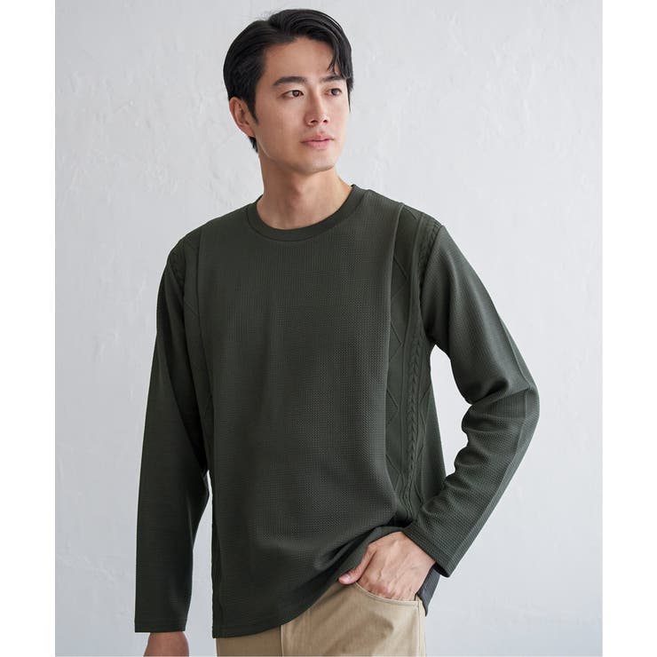 フクレジャカード切り替えロンT | ikka  | 詳細画像5 