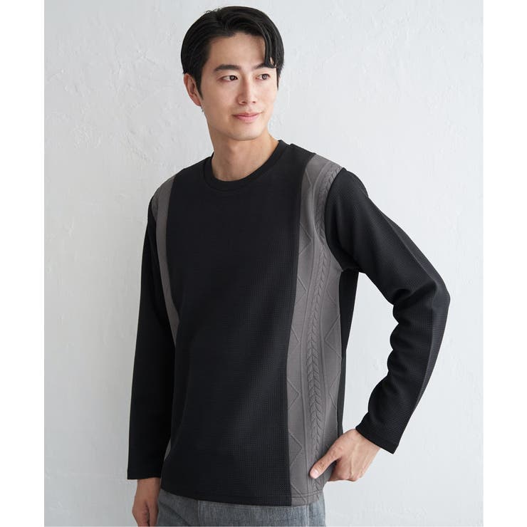 フクレジャカード切り替えロンT | ikka  | 詳細画像11 