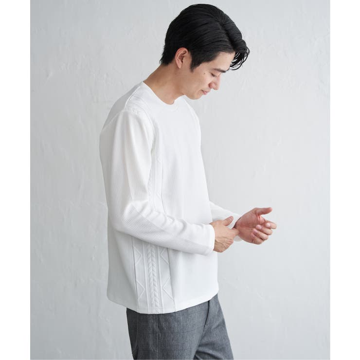 フクレジャカード切り替えロンT | ikka  | 詳細画像22 