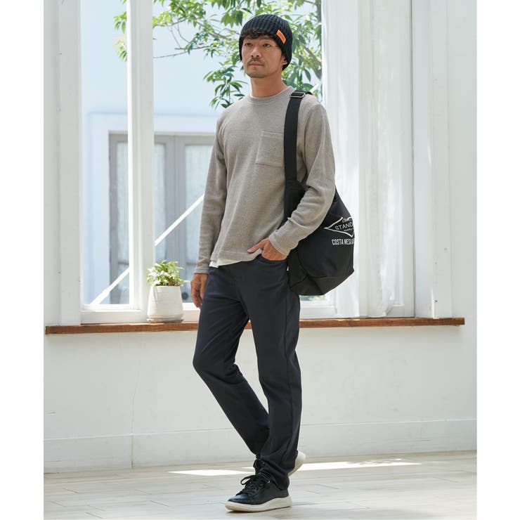 メランジワッフルポケフェイクロンＴ | ikka  | 詳細画像5 