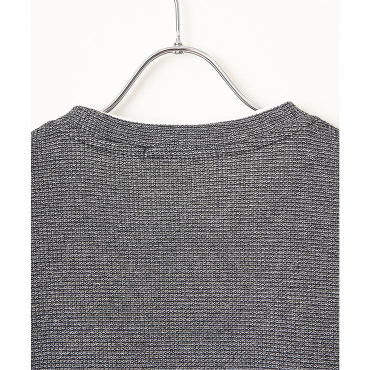 メランジワッフルポケフェイクロンＴ | ikka  | 詳細画像30 