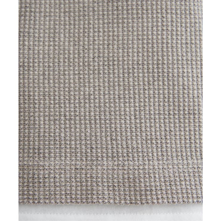 メランジワッフルポケフェイクロンＴ | ikka  | 詳細画像33 