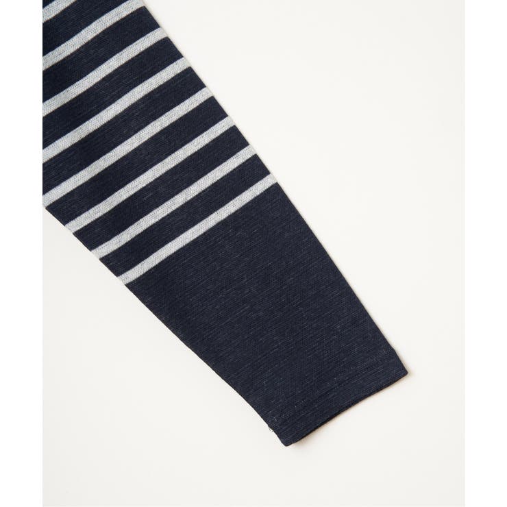 ジャカード３カラーボーダーロンＴ | ikka  | 詳細画像29 