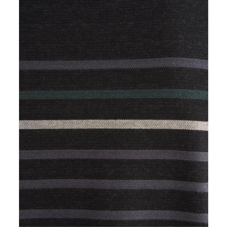 ジャカード３カラーボーダーロンＴ | ikka  | 詳細画像35 