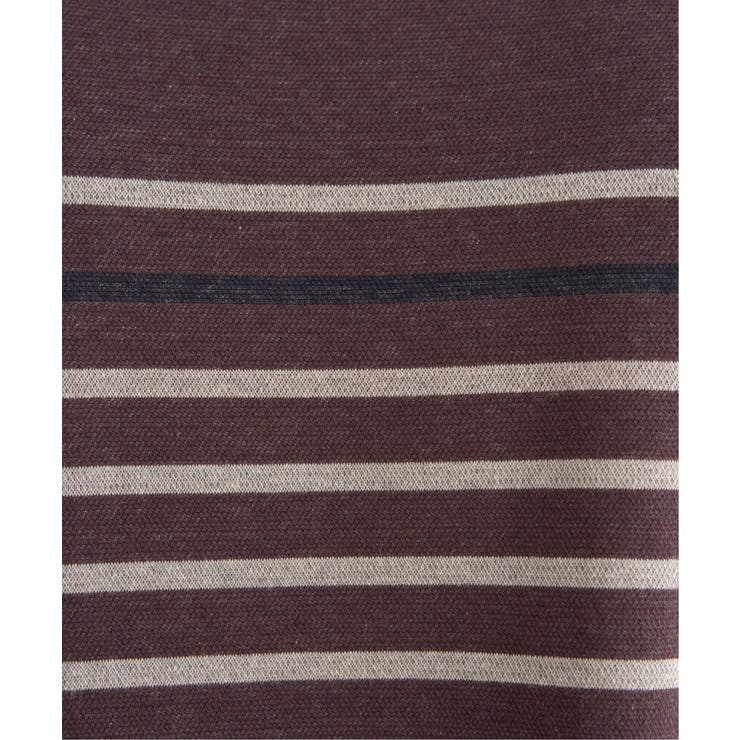 ジャカード３カラーボーダーロンＴ | ikka  | 詳細画像36 