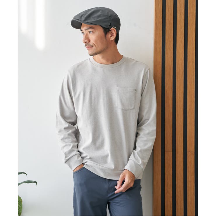 ライトグレー | DRYダンボールWフェイストレロンT | ikka 