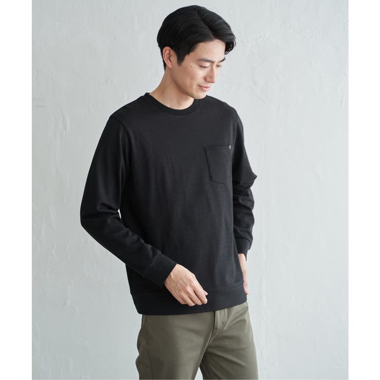 ブラック | DRYダンボールWフェイストレロンT | ikka 