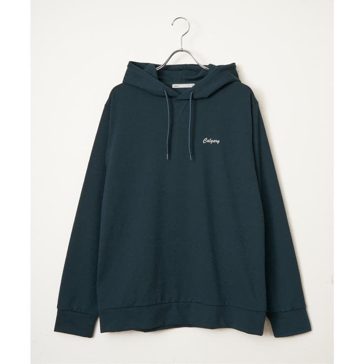 グリーン | ブロックインレイＴパーカ | ikka 