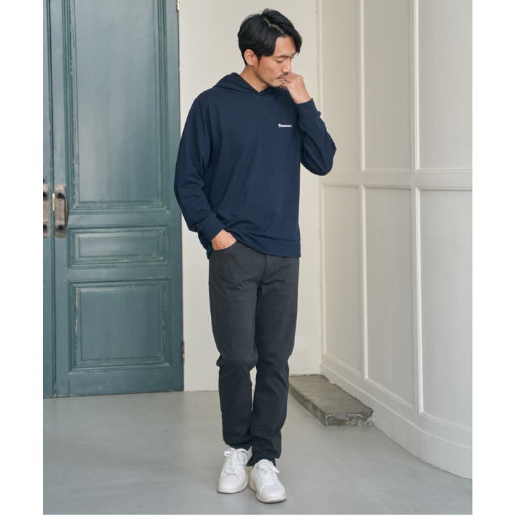 ブロックインレイＴパーカ | ikka  | 詳細画像5 