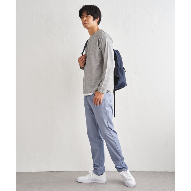 【吸水速乾】速乾ピケレイヤードロンT | ikka  | 詳細画像5 