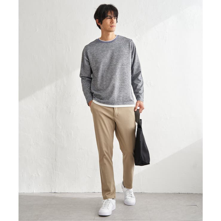 【吸水速乾】速乾ピケレイヤードロンT | ikka  | 詳細画像14 