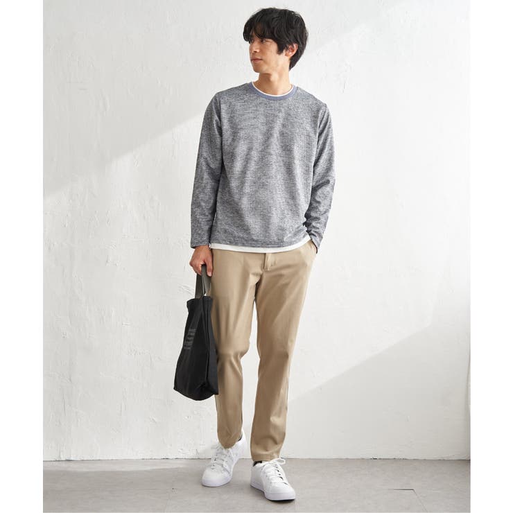 【吸水速乾】速乾ピケレイヤードロンT | ikka  | 詳細画像15 