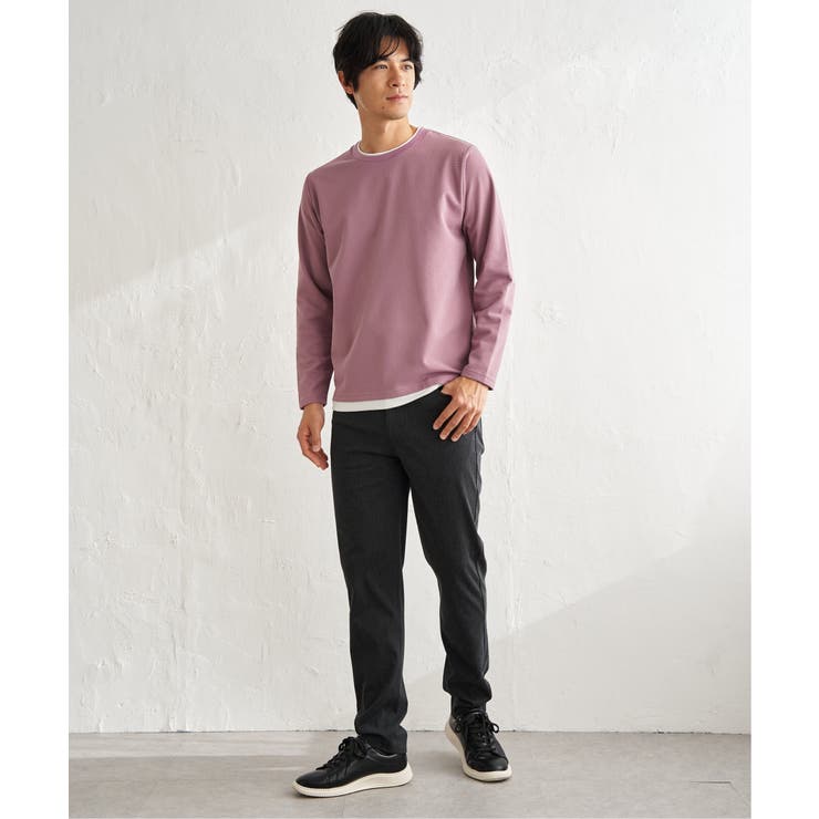 【吸水速乾】速乾ピケレイヤードロンT | ikka  | 詳細画像20 