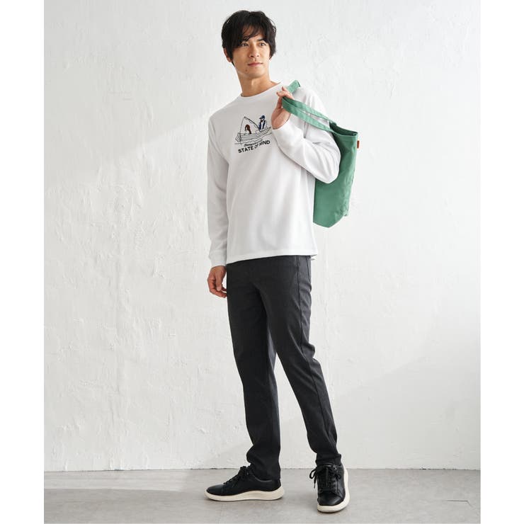 ポンチ刺繍ロンT | ikka  | 詳細画像7 