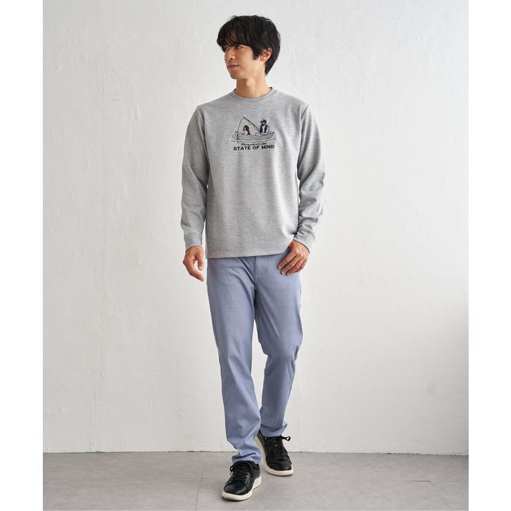 ポンチ刺繍ロンT | ikka  | 詳細画像9 