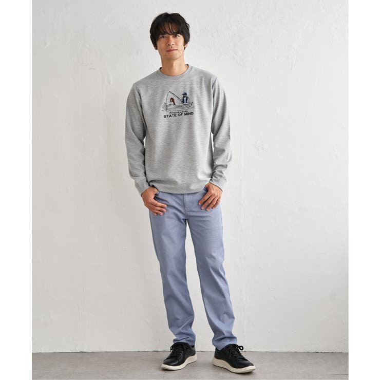 ポンチ刺繍ロンT | ikka  | 詳細画像10 