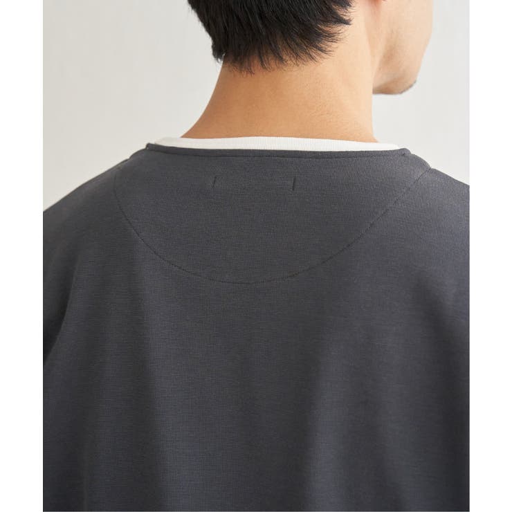 【抗菌防臭】GOKU楽冷感7分袖キーネック | ikka  | 詳細画像26 