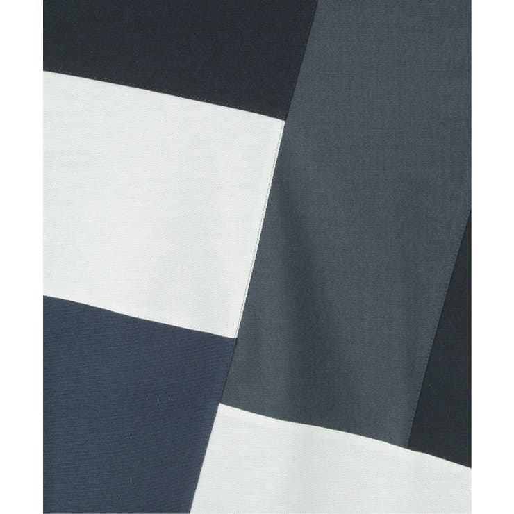 ブロックスポンチ切り替えロンT | ikka  | 詳細画像9 