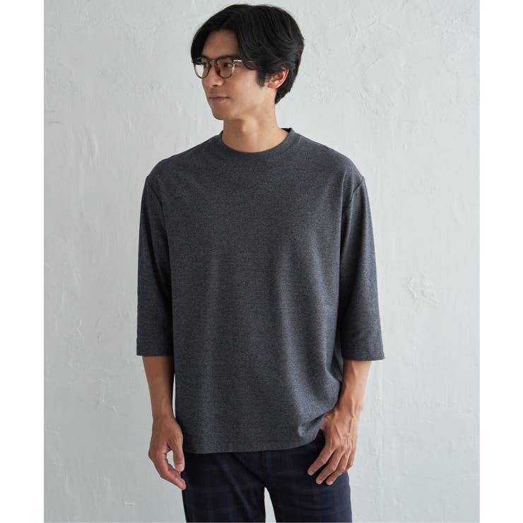 ドライ梨地7分袖Tシャツ | ikka  | 詳細画像19 