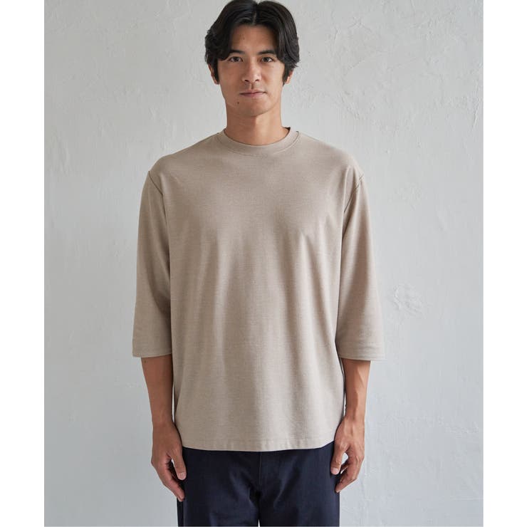 ドライ梨地7分袖Tシャツ | ikka  | 詳細画像26 