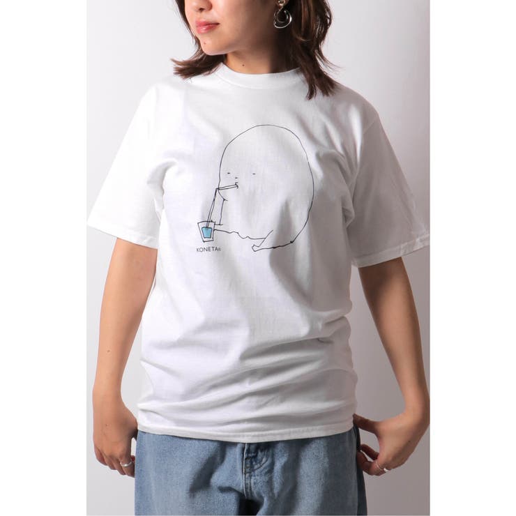 JAPAN ARTISTコラボ】小倉真 KONETA Tシャツ[品番：IKAW0009387