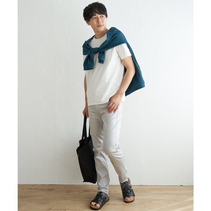 【接触冷感/吸水速乾】速乾COOLポケットプリントTシャツ | ikka  | 詳細画像4