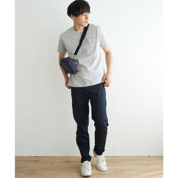 【接触冷感/吸水速乾】速乾COOLポケットプリントTシャツ | ikka  | 詳細画像6