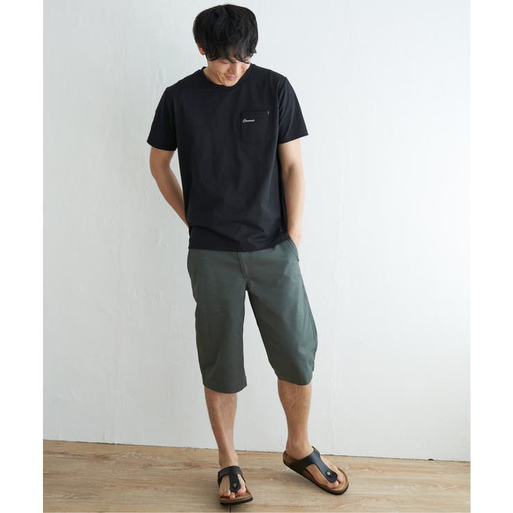 【接触冷感/吸水速乾】速乾COOLポケットプリントTシャツ | ikka  | 詳細画像8