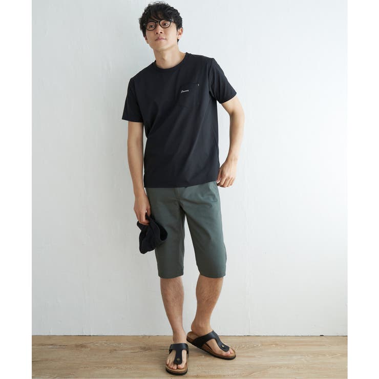 【接触冷感/吸水速乾】速乾COOLポケットプリントTシャツ | ikka  | 詳細画像9