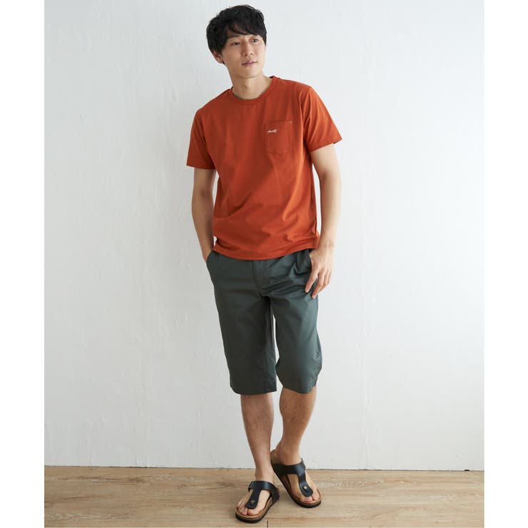 【接触冷感/吸水速乾】速乾COOLポケットプリントTシャツ | ikka  | 詳細画像10