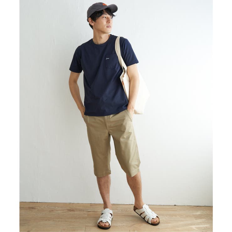 【接触冷感/吸水速乾】速乾COOLポケットプリントTシャツ | ikka  | 詳細画像12