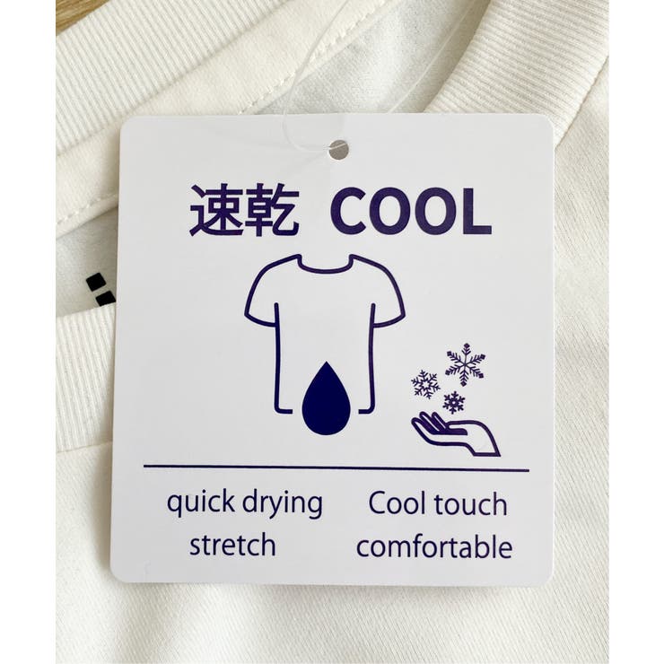 【接触冷感/吸水速乾】速乾COOLポケットプリントTシャツ | ikka  | 詳細画像19