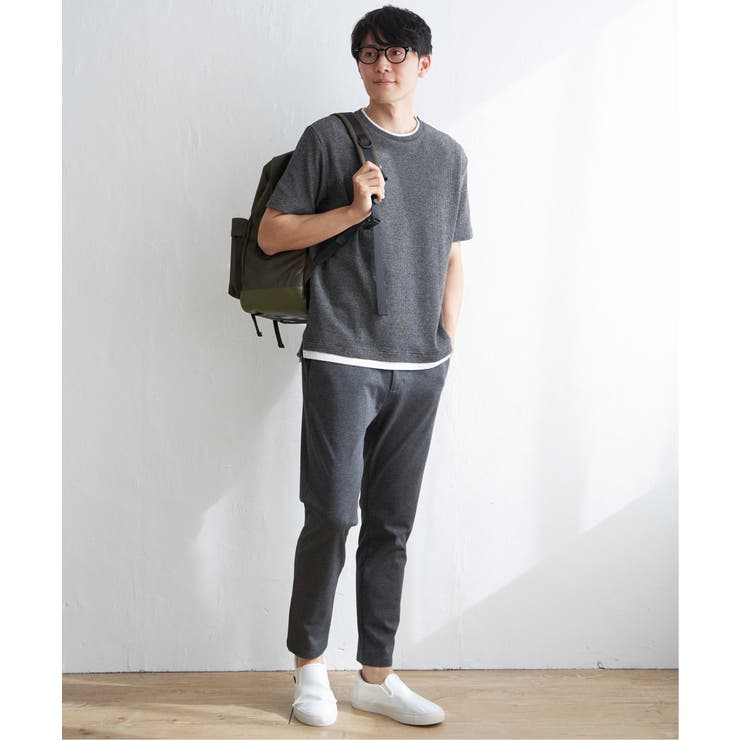 メランジワッフルフェイクTシャツ | ikka  | 詳細画像11