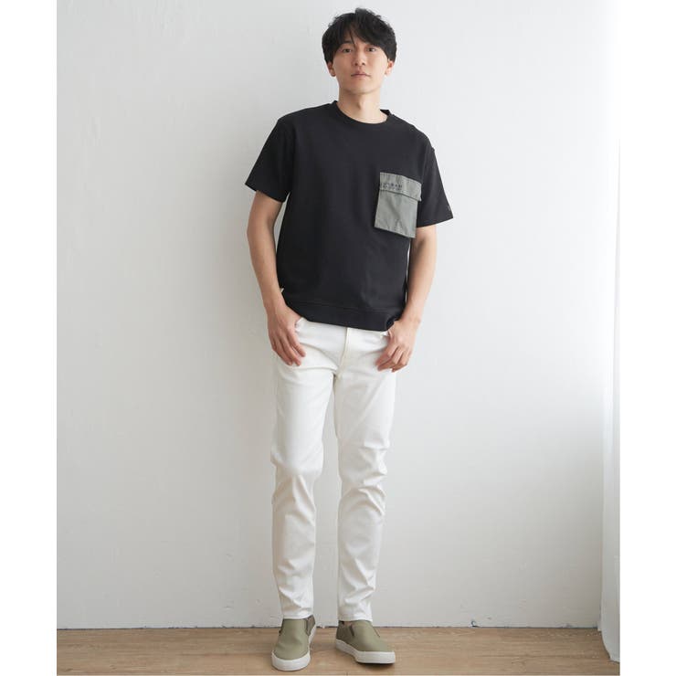URBAN NATURE LIFE フラップポケットTシャツ | ikka  | 詳細画像8 