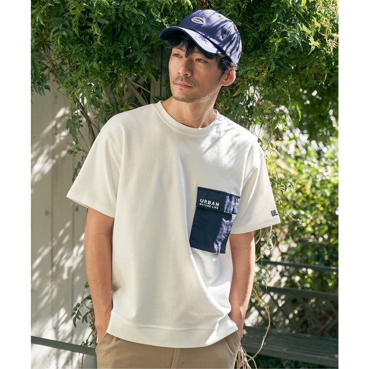 URBAN NATURE LIFE フラップポケットTシャツ | ikka  | 詳細画像11 