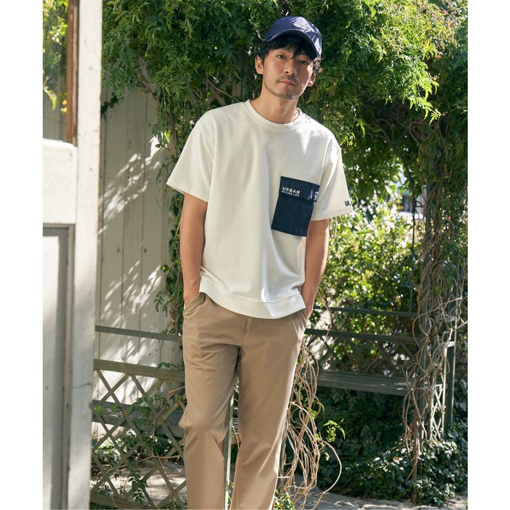 URBAN NATURE LIFE フラップポケットTシャツ | ikka  | 詳細画像13 
