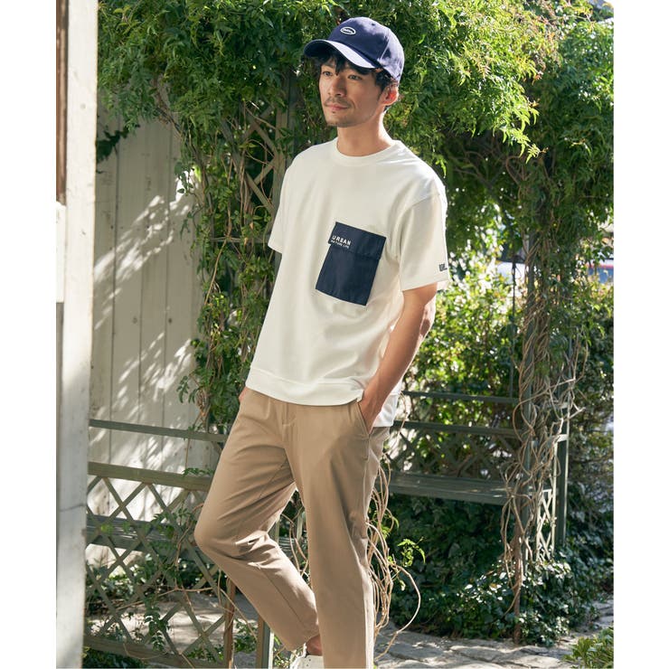 URBAN NATURE LIFE フラップポケットTシャツ | ikka  | 詳細画像14 