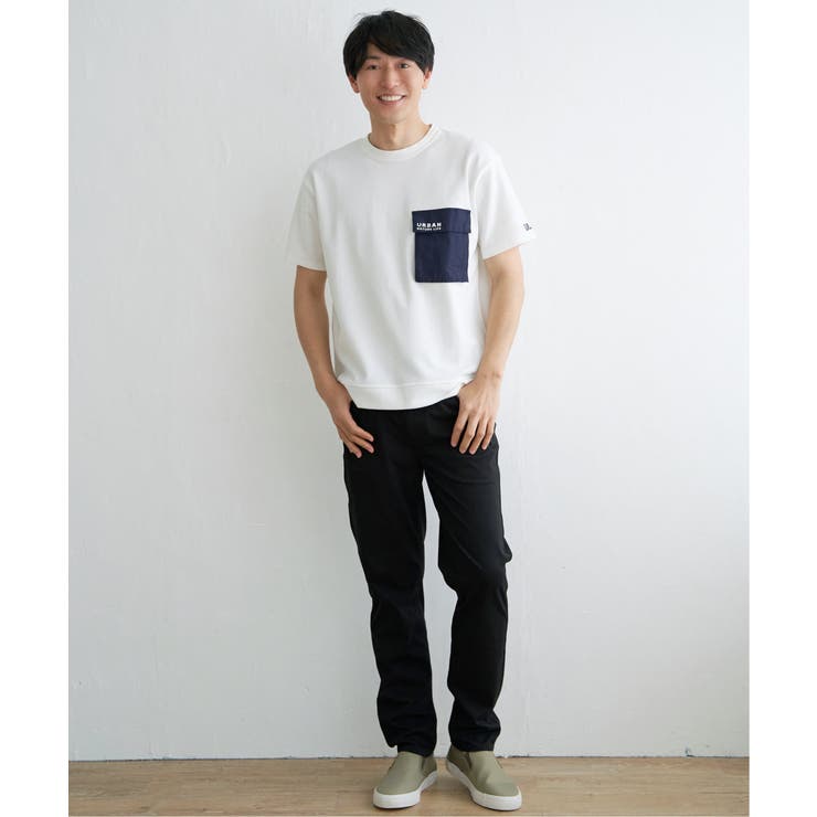 URBAN NATURE LIFE フラップポケットTシャツ | ikka  | 詳細画像16 