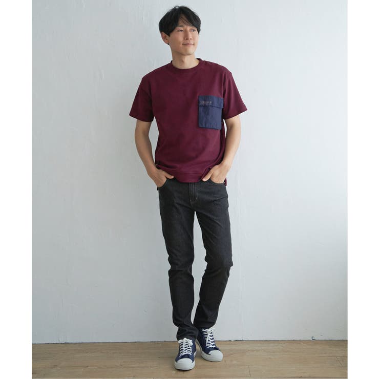 URBAN NATURE LIFE フラップポケットTシャツ | ikka  | 詳細画像18 
