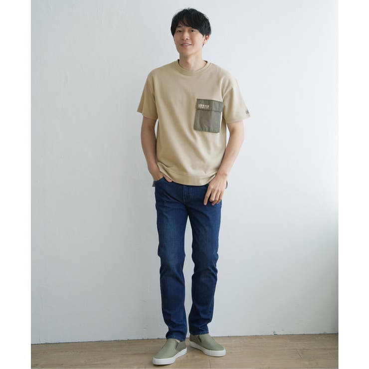 URBAN NATURE LIFE フラップポケットTシャツ | ikka  | 詳細画像22 