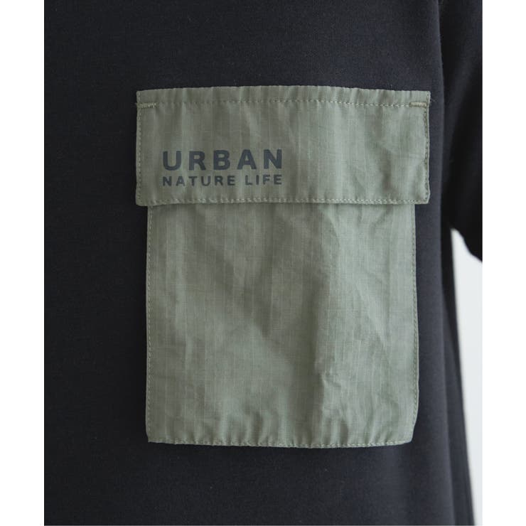 URBAN NATURE LIFE フラップポケットTシャツ | ikka  | 詳細画像28 