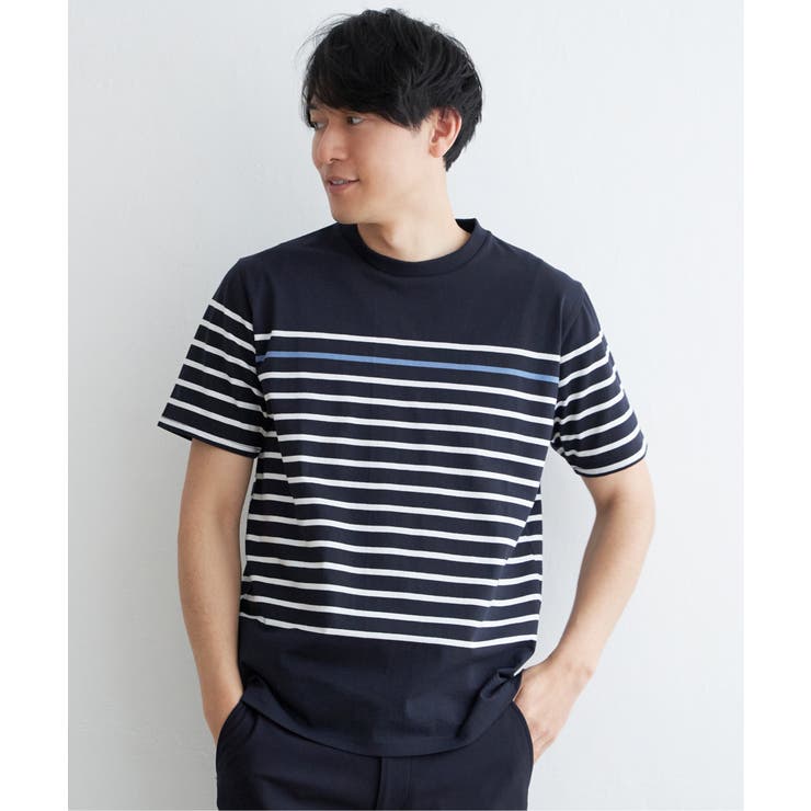 ボルテックスDRYボーダーTシャツ | ikka  | 詳細画像7