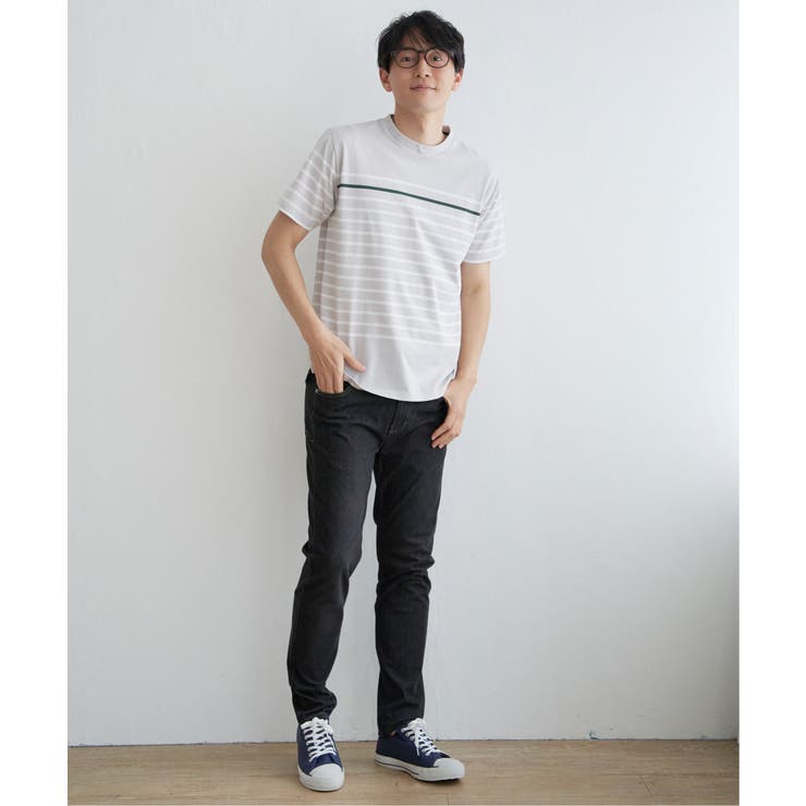 ボルテックスDRYボーダーTシャツ | ikka  | 詳細画像12