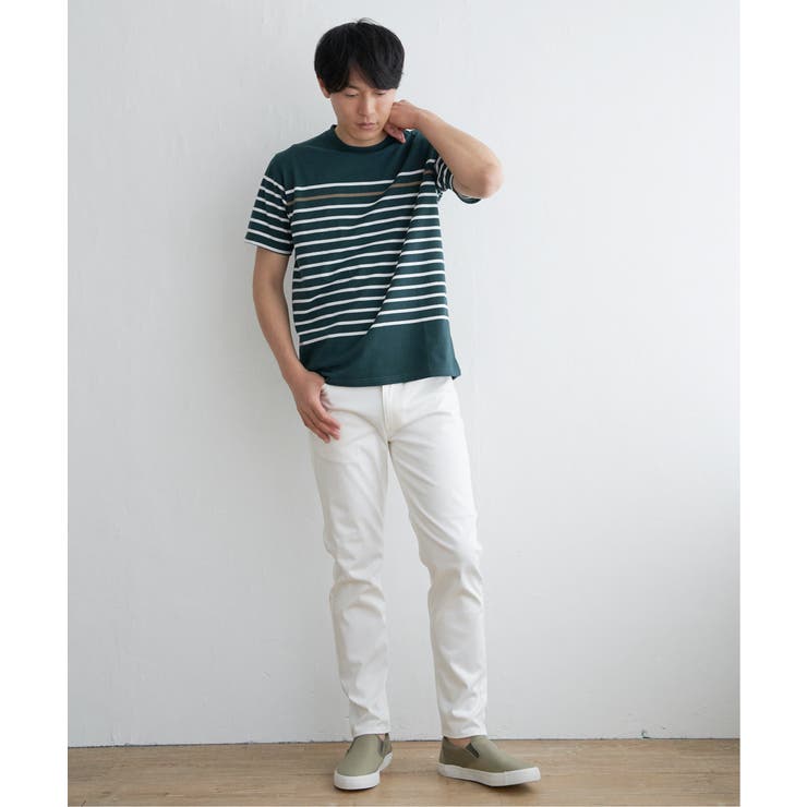 ボルテックスDRYボーダーTシャツ | ikka  | 詳細画像15