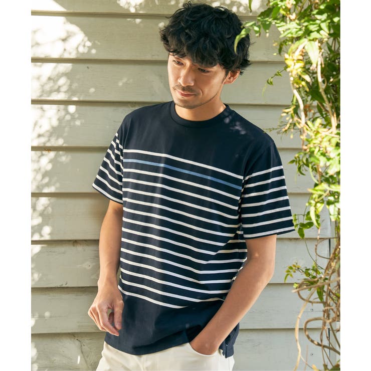 ボルテックスDRYボーダーTシャツ | ikka  | 詳細画像3