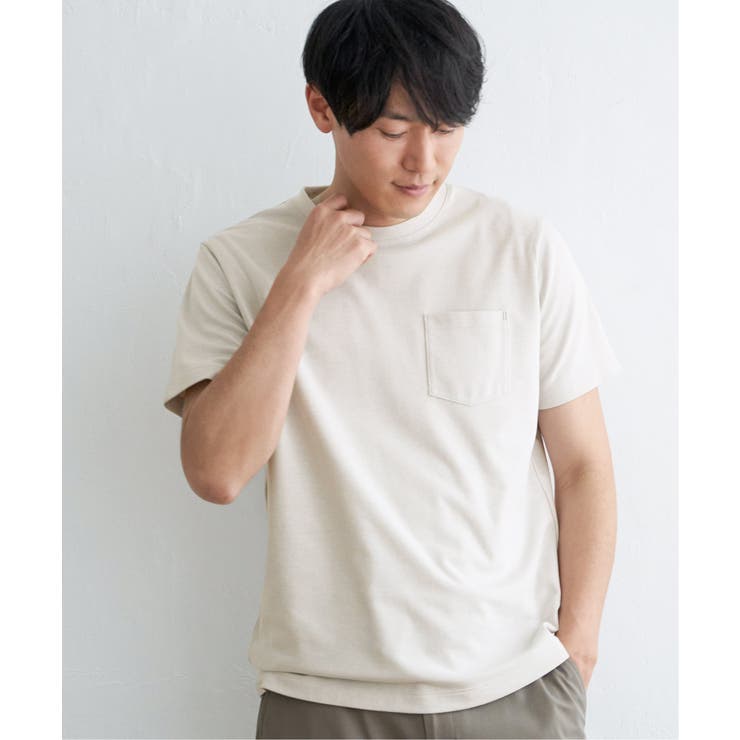 ライトダンボールダブルフェイスTシャツ | ikka  | 詳細画像1