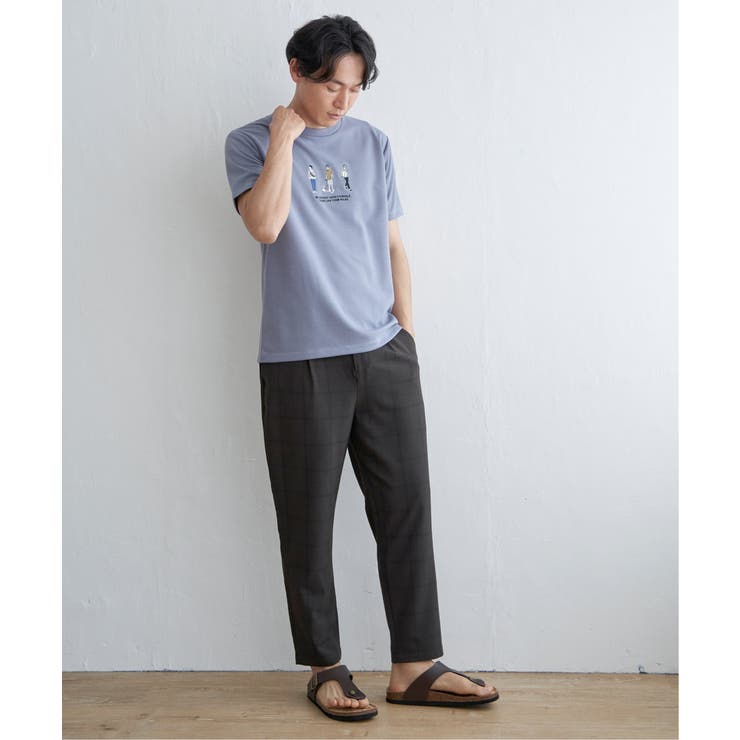 【親子コーデ】ポンチスリーメン刺繍Tシャツ | ikka  | 詳細画像11 