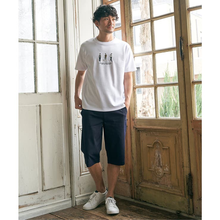 【親子コーデ】ポンチスリーメン刺繍Tシャツ | ikka  | 詳細画像4 